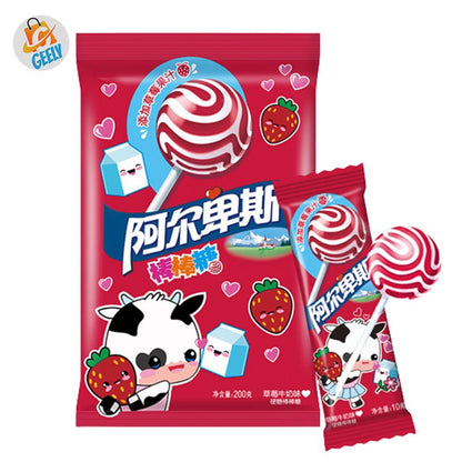 Geely Lollipop Candy, 20 Lollipops Per Pack, Snack for All Ages